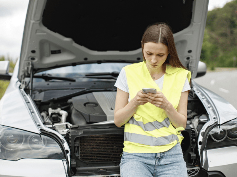 solicitar asistencia en carretera