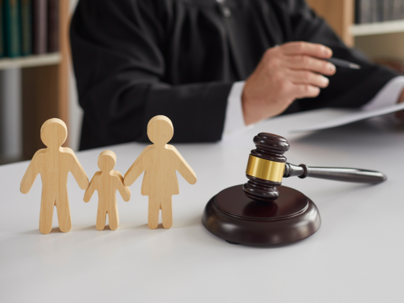 separación de una pareja de hecho con hijos