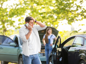 indemnización por accidente divorcio